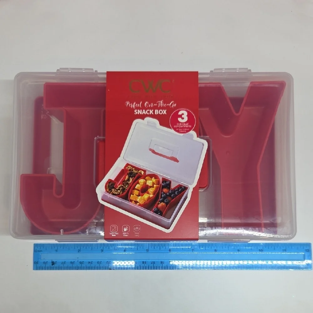 CWC Red JOY Snack Box Set - Picture 2 of 7